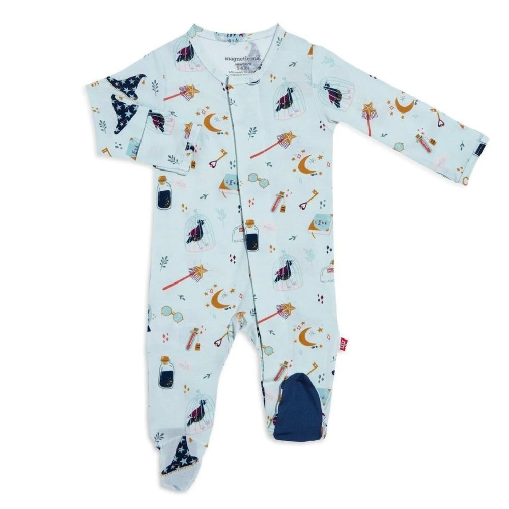 NWT Magnetic Me Witching Hour Modal Magnetic Footie 3-6 month (12-16 lb)